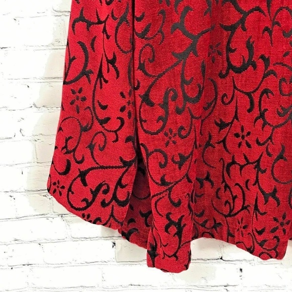 Sag Harbor Women’s Size 14 Red with Black Jacket - Picture 8 of 8